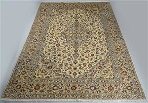 Persisk Keshan tæppe, 414x298 cm.