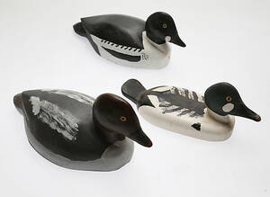 VETTAR 3 st, trä, 1900-tal.