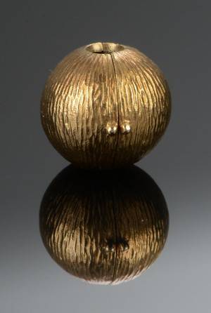 Kuglelås af 14 kt guld, Ole Lynggaard