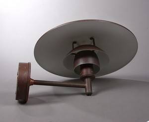 Poul Henningsen. PH 4,53 udendørslampe af kobber