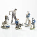 Royal Copenhagen figuriner 5 st