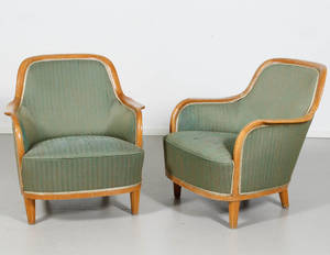 Fåtöljer 1 par Bodafors 1900-talets mitt 2