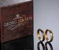 To ringe af 18 kt guld, Georg Jensen 2