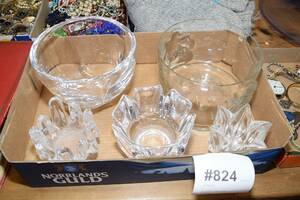 Kristallskålar parti