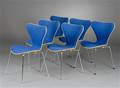 Arne Jacobsen, Seks stole, model 3107 6 