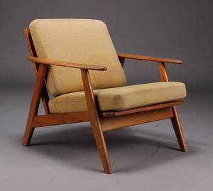 Dansk møbelproducent. Lænestol, 1960erne