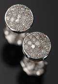 Diamant ørestikkere. 9 kt guld, 0.38 ct 