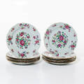 Tallrikar 12 st Kina 1700-tal 