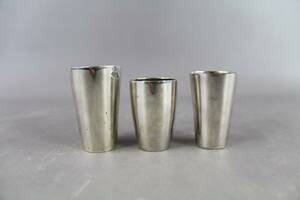 Muggar i silver 3 st