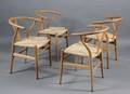 Hans J. Wegner Fire stole, model CH-24 4