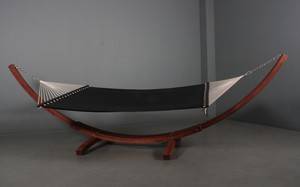 Luksus hængekøje, sort