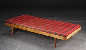 Dansk møbeldesign. Daybed briks af eg, 1960´erne