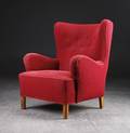 Lænestol, 1950erne, dansk møbeldesign 