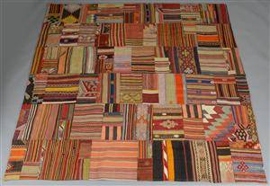 Anatolsk kelim Patchwork, 257x247 cm.