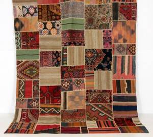 Matta, Patchwork kelim, 300x226 cm