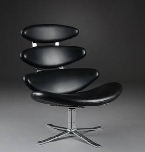 Poul M. Volther Lænestol, Corona, model EJ 5