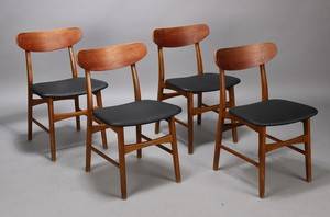 Dansk møbelproducent, spisestole, teaktræ 4