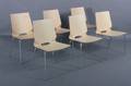 Christina Strand og Niels Hvass. Seks stole i birk, model TAZ. Fredercia Furniture. 6 