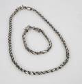 Sølvkæde og armlænke, stemplet 925, to dele 2