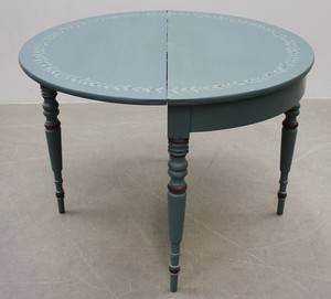 Klaffbord, 1900-talets första del, allmogestil