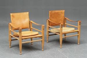 Dansk møbelproducent. To safaristole 2  