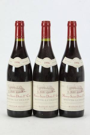 Tre fl. Morey Saint Denis, 1. cru, 1996 3