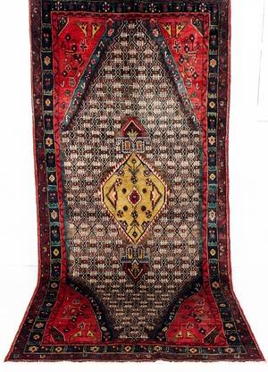 Handknuten persisk matta, Koliaei 333 x 154 cm