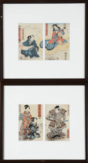 To japanske træsnit, 18001900-tallet 2