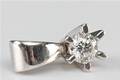 Solitaire vedhæng 0,17 ct. 