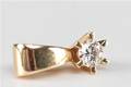 Solitaire vedhæng 0,09 ct.