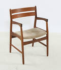 Dansk møbelproducent. Armstol af teak