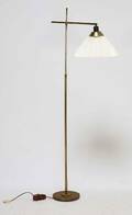Standerlampe af messing