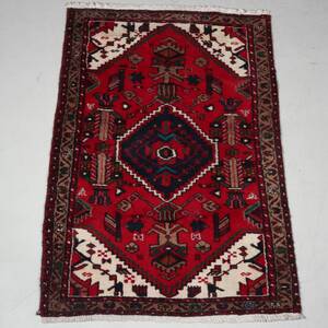 HANDKNUTEN PERSISK MATTA, semitantik, 146 x 96 cm