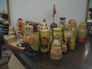 Träfigurer, Ryssland