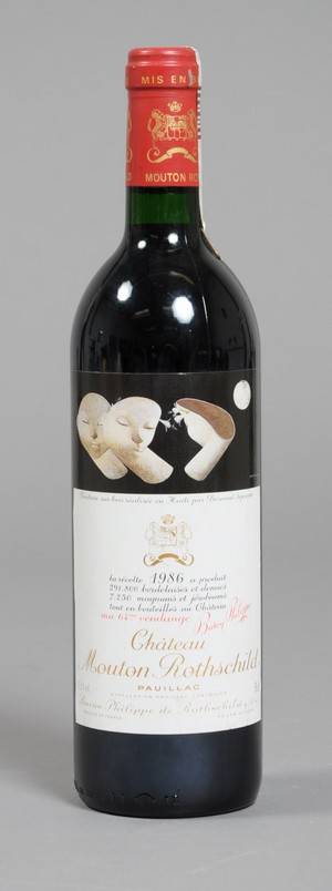 1 fl. Château Mouton Rothschild 1986.