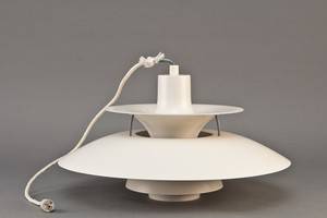 Poul Henningsen, PH 5, hvidlakeret pendel