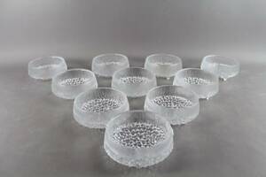 Dessertskålar Iittala Ultima thule Tapio Wirkkala 10 st