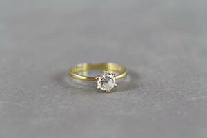 Ring i förgyllt silver 