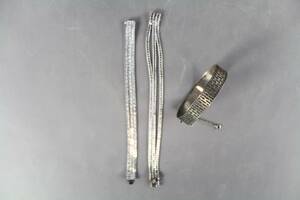 Armband i silver 3 st