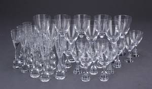 Bent Severin for Holmegaard Glasværk. Princess glasbesætning 34