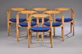 Hans J. Wegner 1914 -2007. Seks armstole model GE-601. 6