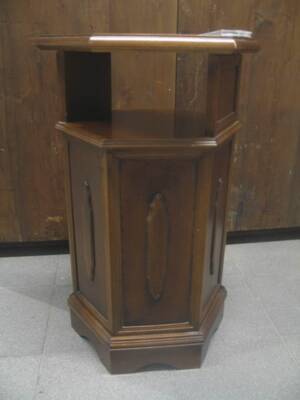Lampbord, betsad furu