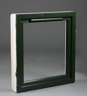 Ideal Combi. Træalu vindue, model Frame Contura
