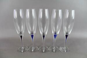 Champagneglas Orrefors Intermezzo Erika Lagerbielke 5 st