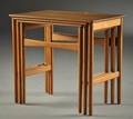 Hans J. Wegner, indskudsborde, egetræ 3 