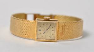 Omega damearmbåndsur af 18 k. guld