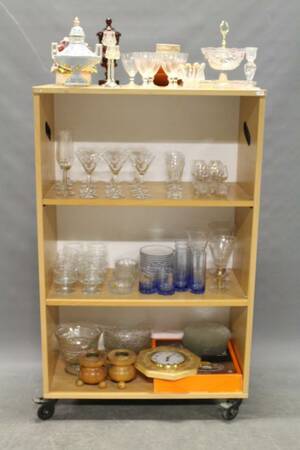 Diverse glas, porslin mm