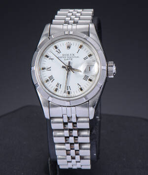 Rolex Oyster Perpetual Date, damearmbåndsur