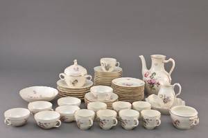 Kgl. Frijsenborg, kaffestel, porcelæn 55