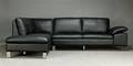 Tre pers. sofa med chaiselong